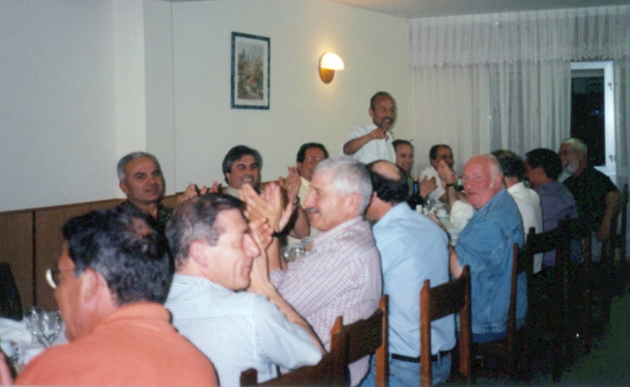 38 - En el restaurante Casa Snchez - 1998